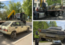 У Вінниці звільняють вулиці від покинутих автівок