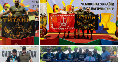 «Вінницькі Титани» поповнили свою скарбничку медалей на всеукраїнських змаганнях