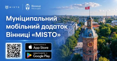 Вінничанам пропонують оцінити можливості нового цифрового сервісу MISTO