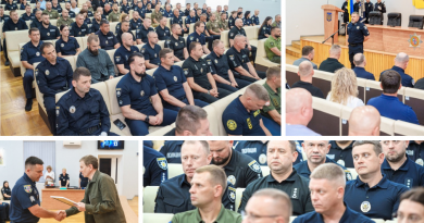 Міський голова висловив вдячність поліцейським Вінниччини за службу та привітав із професійним святом
