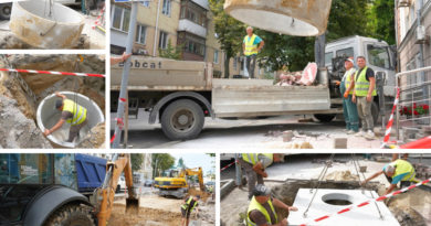 У центрі Вінниці розпочали модернізацію частини старого водогону на Соборній