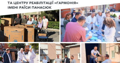 Міжрегіональний координаційний гуманітарний штаб передав допомогу двом лікарням та центру реабілітації «Гармонія»