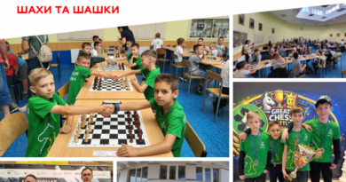 Вінницька дитячо-юнацька спортивна школа №6 оголосила набір дітей на шахи та шашки