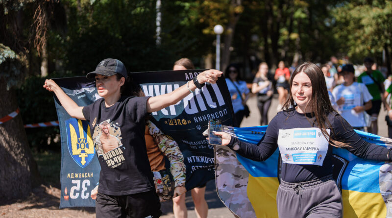 Понад тисячу вінничан подолали двокілометрову дистанцію пам'яті за полеглими Героями
