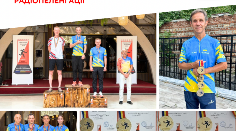 Вінничани вибороли дев'ять золотих медалей на чемпіонаті Європи зі спортивної радіопеленгації