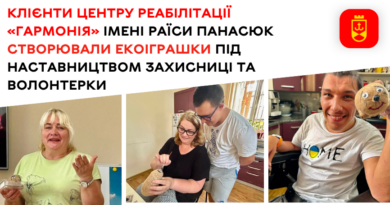 Творчість із турботою про довкілля: у центрі «Гармонія» створювали екоіграшки