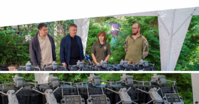 Шоста партія для «Вінницьких скіфів»: 280 FPV-дронів та 10 квадрокоптерів DJI Matrice 4T