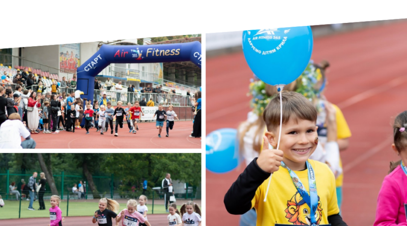 Восьмий дитячий забіг Vinnytsia Kids Race у Вінниці зібрав 400 учасників віком від 2 до 14 років