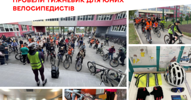 Вінницькі школярі вчилися ремонтувати велосипед і подавати сигнали повороту