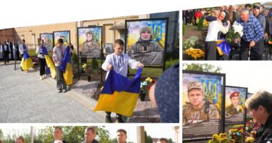 Алея Слави стала третьою в окрузі: у Стадниці вшанували 18 полеглих захисників
