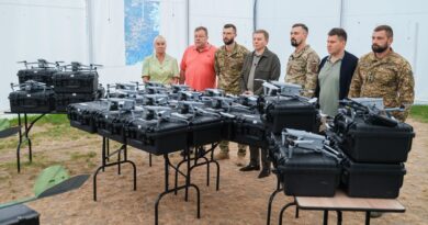 «Червона калина» отримала 39-ту партію техніки від гуманітарного штабу: 5 «Соколів» і 28 квадрокоптерів Autel