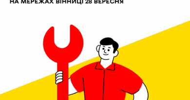 У Вінниці 28 вересня ремонтуватимуть водогони, тепломережі та електролінії