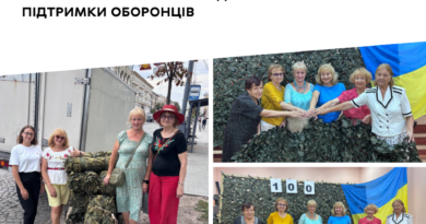 Волонтерки вінницького терцентру від початку 2026 року сплели соту маскувальну сітку для оборонців