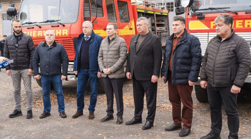 Вінниччина отримала від Карлсруе два пожежні автомобілі для громад