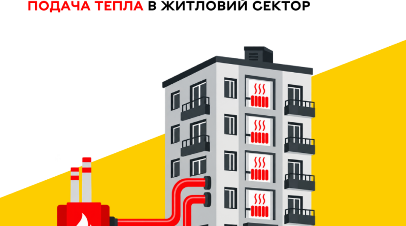 У Вінниці тепло в житлові будинки подаватимуть з 1 листопада — поетапно і за актами готовності