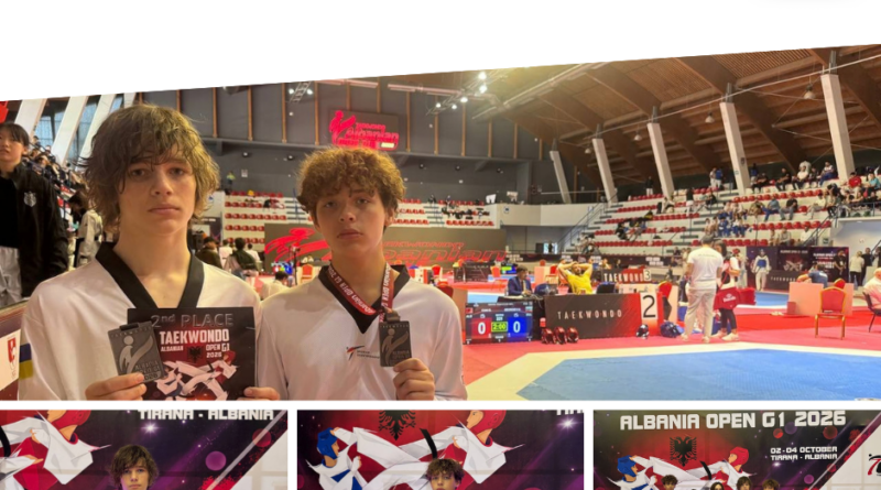 Вінницькі каратисти здобули дві медалі на Albania Open