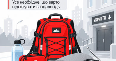 Екстрений рюкзак, аптечка й правила безпеки вдома: що радить підготувати Вінниця до перебування в укритті