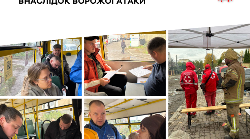 Понад 40 звернень постраждалих від атаки 25 жовтня опрацювали у Вінниці