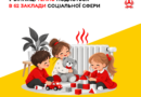 У Вінницькій громаді тепло подали до 62 закладів соціальної сфери, житловий сектор чекає рішення